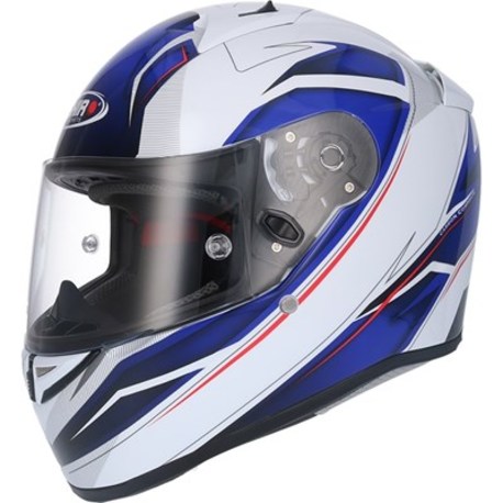 Shiro Hjälm SH-336 Crown Blue Carbon Storlek XS